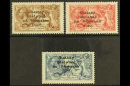 1922 Dollard Overprint On Seahorses Complete Set, SG 17/21, Hibernian T12/14, Fine Mint, 5s Minute Pin-hole, Very... - Other & Unclassified
