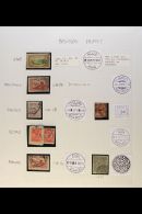 TURKEY USED IN 1870's-1910's ATTRACTIVE POSTMARKS COLLECTION Of Used Stamps Showing Virtually All Different... - Irak