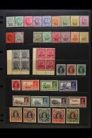 JIND 1903-1945 MINT COLLECTION Presented On A Trio Of Stock Pages. Includes 1903-09 KEVII Set, 1914-27 Range To... - Andere & Zonder Classificatie