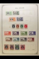 INDIA & STATES MINT COLLECTION An "Old Time" Country & Convention States Collection Presented On An Old... - Autres & Non Classés