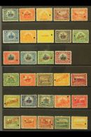 1906-1913 SPECIMEN OVERPRINTS. 1906-13, 1906-10 & 1910 Pictorials Complete Sets (Scott 125/44, 145/49 &... - Haiti