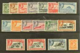 1938-51 Complete Basic Definitive Set, SG 121/131, With Additional 3d Perf 13½, 6d Perf 13½, And 5s... - Gibraltar