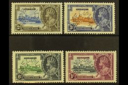 1935 Silver Jubilee Set Complete, Perforated "Specimen", SG 114s/117s, Very Fine Mint. (4 Stamps) For More Images,... - Gibraltar