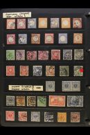 1849 TO 1990's BETTER COLLECTION Of Very Fine Mint (incl Never Hinged Pre 1945) And Used, Neatly Presented By A... - Otros & Sin Clasificación