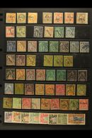 REUNION 1885-1973 All Different FINE USED COLLECTION. Note 1885-86 25c On 40c "Eagle", 5c On 30c "Napoleon" And 5c... - Other & Unclassified
