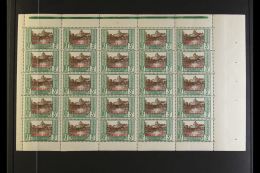 OCEANIC SETTLEMENTS 1941 "FRANCE LIBRE" Opt'd Never Hinged Mint LARGE MULTIPLES Of 25. Includes (1927-30 Issues... - Otros & Sin Clasificación