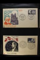 1956-1962 FIRST DAY COVERS. A Comprehensive Collection Of All Different Illustrated First Day Covers Housed In Two... - Otros & Sin Clasificación