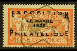 1929 2fr (+5fr) Le Havre Philatelic Exposition, Yv 257A, Very Fine Used. For More Images, Please Visit... - Other & Unclassified