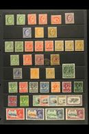 1904-35 MINT COLLECTION On A Stock Page. Inc 1904-12 Set To 1s With A Few Shades, 1921-28 Set, 1929-37 Set To 5s,... - Falklandeilanden