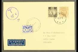 1963 POSTAGE DUE COVER From Sweden Bearing 1918 20 Ore On 80 Ore Plus 3 Ore Brown With 1951 50c Postage Due (SD... - Ethiopië