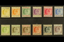 1904-10 (wmk Mult Crown CA) KEVII Definitives Complete Set, SG 60/71, Very Fine Mint. (12 Stamps) For More Images,... - Other & Unclassified