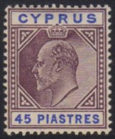 1904 45pi Dull Purple And Ultramarine SG 71, Very Fine Mint.  For More Images, Please Visit... - Otros & Sin Clasificación