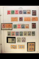 1899-1963 HIGH-POWERED COLLECTION In A Printed Album, Mint/never Hinged Mint And Used, Generally Fine And Fresh,... - Other & Unclassified