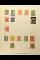 1863-1903 OLD TIME COLLECTION A Useful Mint & Used Collection On Album Pages That Includes 1863 Set, 1882 5c... - Costa Rica