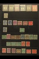 1892-1919 MINT COLLECTION Presented On A Stock Page. Includes 1892 Federation Set Plus An Additional 1d  With... - Cook