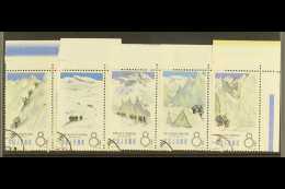 1965 Chinese Mountaineering Achievements Set, SG 2245/49, Very Fine Used Corner Marginal Examples. (5) For More... - Sonstige & Ohne Zuordnung