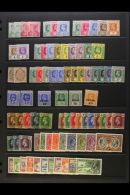 1900-48 FRESH MINT COLLECTION. A Highly Useful Fresh Mint Collection Includes The 1900 Both ½d And 1d,... - Kaimaninseln