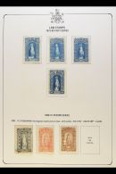 BRITISH COLUMBIA LAW STAMPS 1879-1958 USED COLLECTION On Pages, All Different With A Few Shades, Inc 1879 Set,... - Autres & Non Classés