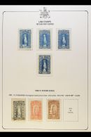 BRITISH COLUMBIA LAW STAMPS 1879-1958 USED COLLECTION On Pages, All Different With A Few Shades, Inc 1879 Set,... - Andere & Zonder Classificatie