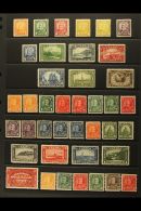 1928-31 FINE MINT SELECTION On A Stock Page. Includes 1928-29 Complete Set Of 11, 1930-31 Most Values To 50c And... - Sonstige & Ohne Zuordnung