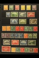 1928-31 FINE MINT SELECTION On A Stock Page. Includes 1928-29 Complete Set Of 11, 1930-31 Most Values To 50c And... - Andere & Zonder Classificatie