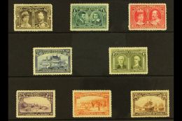 1908 Quebec Tercentenary Set Complete, SG 188/195, Very Fine Mint Large Part OG With Much Better Than Normal... - Autres & Non Classés