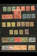 1903-12 KEVII COLLECTION On A Stock Page. Inc 1903-12 Complete Definitive Set With Additional Shades To 20c, Plus... - Otros & Sin Clasificación