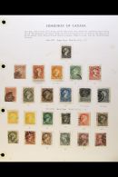 1868-1897 USED VICTORIA COLLECTION Presented On A Trio Of Pages. An Attractive Shaded Range That Includes 1868-92... - Other & Unclassified