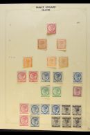 1861-1872 MINT COLLECTION On Leaves, Inc 1861 2d (minor Imperfections, Cat £500), 1862-69 Perf 11 1d (x2)... - Andere & Zonder Classificatie