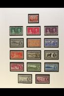 1937/47 KGVI MINT RANGE Incl. 1938 48c Red-brown Fishing Fleet Definitive, 1937 Additional Coronation Issue, Then... - Sonstige & Ohne Zuordnung