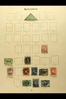 1860-1935 ALL DIFFERENT COLLECTION On Printed Leaves, Mint (a Few Earlier No Gum) And Used, The 20th Century... - Sonstige & Ohne Zuordnung