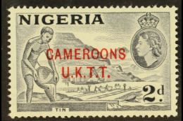 1960 2d Slate Blue, Type B, SG T4a, Superb Never Hinged Mint. Scarce Stamp. For More Images, Please Visit... - Other & Unclassified