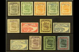 JAPANESE OCCUPATION 1942-44 Handstamps All Different With Most Values To $1, Between SG J1 & J17, Mint, Some... - Brunei (...-1984)