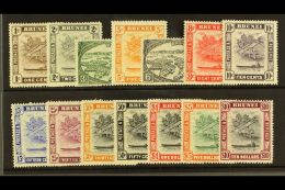 1947 Brunei River Set, New Colours, Complete, SG 79/92, Very Fine And Fresh Mint. (14 Stamps) For More Images,... - Brunei (...-1984)
