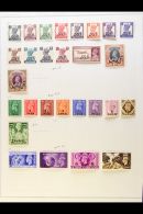 1944-61 FINE MINT & USED COLLECTION Begins With 1944 Muscat Overprints On India Set, Plus Same For Officials... - Bahrein (...-1965)