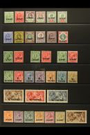1905-21 FINE MINT COLLECTION All Different And Which Includes British Currency 1905-12 "LEVANT" Opts Complete Set... - Britisch-Levant
