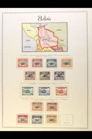 AIR POST ISSUES 1924-1947 COMPREHENSIVE FINE MINT COLLECTION On Pages, All Different, Inc 1924 Set, 1930 5c On... - Bolivië