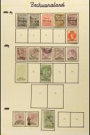 1885-1938 GOOD TO FINE COLLECTION On Album Pages, Mostly All Different, And Which Includes 1885-87 (wmk Crown)... - Other & Unclassified