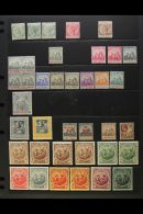 1882-1937 MINT SELECTION On Stock Pages That Includes 1892-1903 Set To 10d, 1916-19 Badge Range To 1s & Later... - Barbades (...-1966)