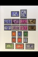 1948-50 KGVI Mint Range Of Sets Complete From Royal Silver Wedding To 1950-1 Defins Set, SG 61/79, Fine Mint (19).... - Bahreïn (...-1965)