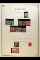 1933-1974 COLLECTION On Leaves, Mint & Used, Inc 1933-37 Inc 4a Mint, 1942-45 Inc 9p Mint, 1950-55 Set (ex... - Bahreïn (...-1965)