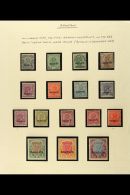 1933-1950 ATTRACTIVE FINE/VERY FINE MINT COLLECTION In Hingeless Mounts On Leaves, Inc 1933-37 Set, Plus 1a3p... - Bahreïn (...-1965)