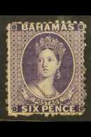 1863-77 6d Deep Violet, Wmk Crown CC, Perf.12½, SG 31, Mint, Good Looker. For More Images, Please Visit... - Other & Unclassified