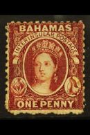 1863-77 1d Brown-lake Perf 12½, Inverted Watermark, SG 20w, Mint With Some Small Faults For More Images,... - Other & Unclassified