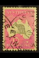 1915-27 10s Grey & Bright Aniline Pink, Wmk Narrow Crown, SG 43a, Good To Fine Used, Few Blunt Perfs At Top.... - Other & Unclassified