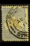 1913-14 £1 Brown & Ultramarine, 'Roo, First Watermark, SG 15, Rounded SW Corner, Used With C.d.s.... - Otros & Sin Clasificación