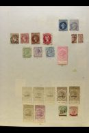 SOUTH AUSTRALIA 1856 - 1906 POWERFUL OLDE TYME MINT & USED COLLECTION.  An Old M & U Collection On Several... - Other & Unclassified