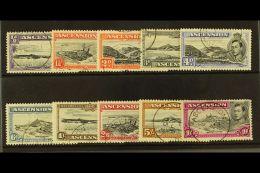 1944 Perf 13 Range Of Fine Cds Used Values To 2s6d, 5s And 10s. (10 Stamps) For More Images, Please Visit... - Ascensión