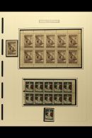 TUBERCULOSIS LABELS 1931-59 TB CHARITY LABELS COLLECTION Includes 1931-42 Christmas Greetings Complete Panes Of... - Andere & Zonder Classificatie