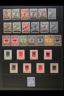 1919-1920 MINT COLLECTION Presented On A Stock Page. Includes 1919 Handstamped Set, 1919 Comet Opt'd Set, 1919... - Albanië